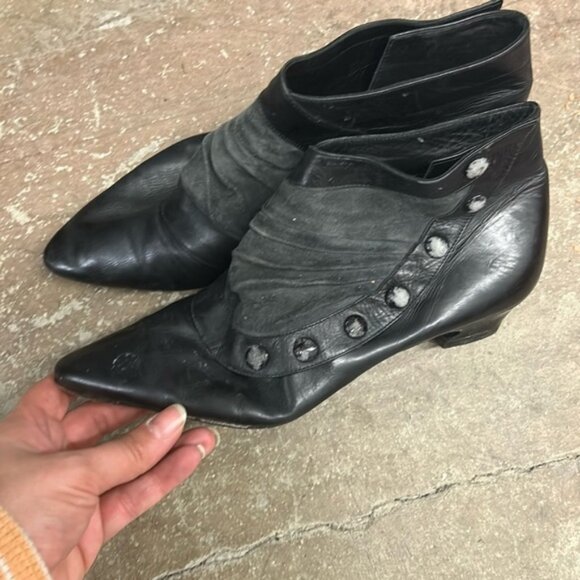 Peter fox vintage leather booties - Picture 1 of 7